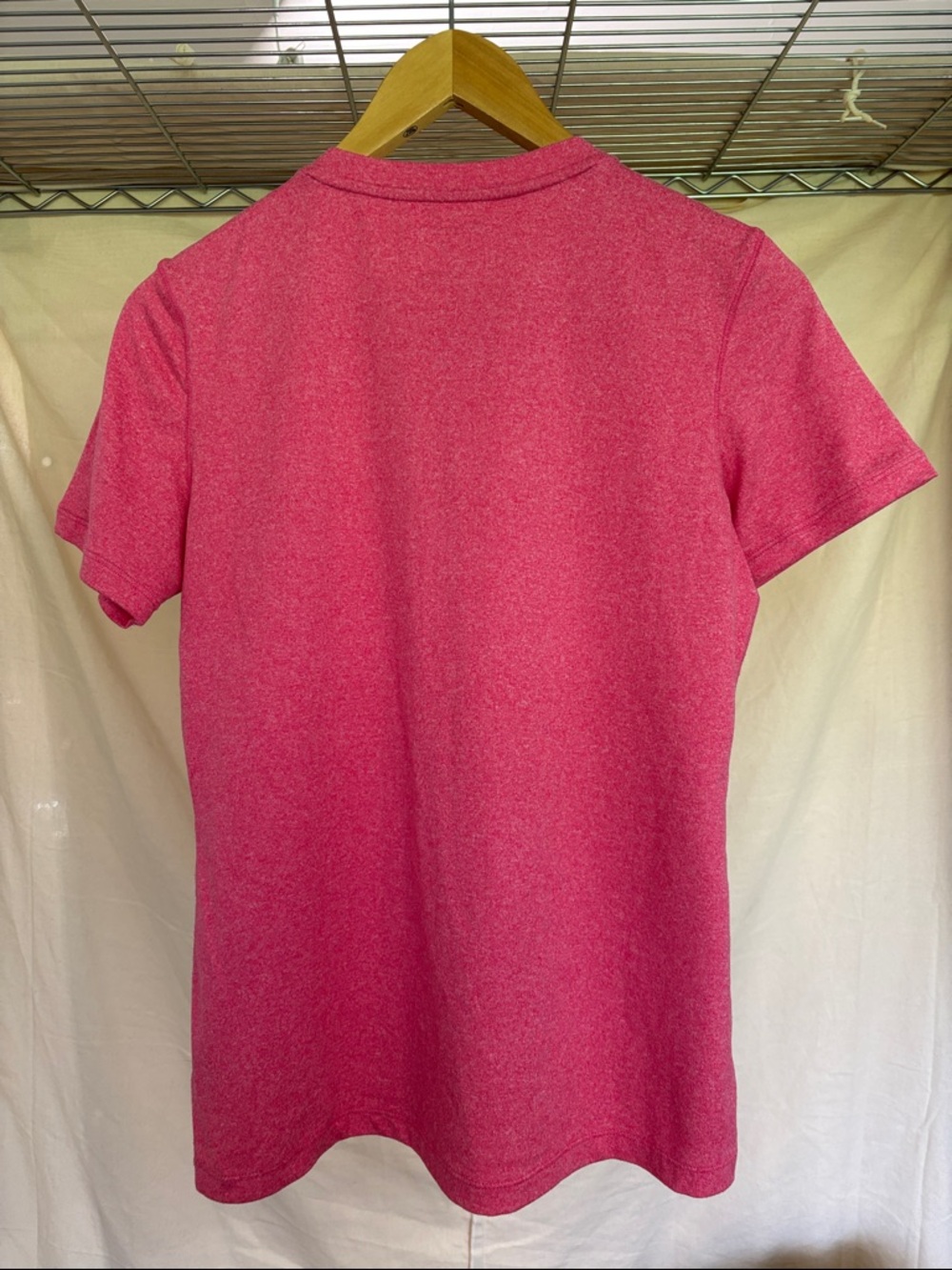 Champion Women’s V-Neck Tee in Heather Rose - Picture 2 of 4